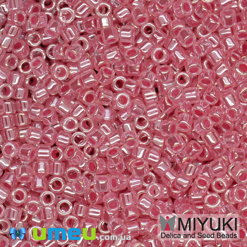 Бісер японський Miyuki Delica 11/0 DB236, Рожевий (BIS-045248)