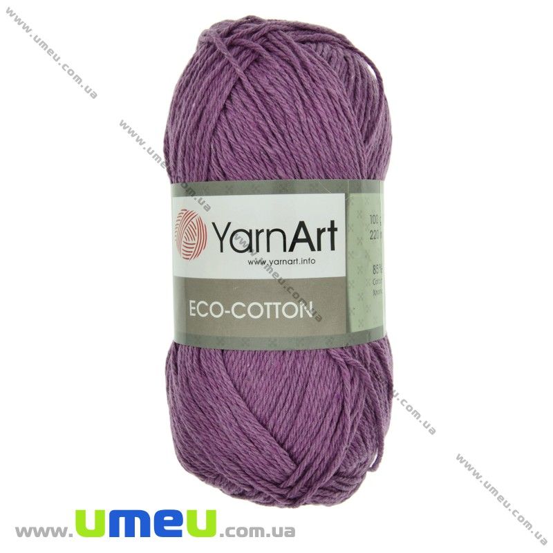Пряжа YarnArt Eco-cotton 100 г, 220 м, Бузкова 772 (YAR-025224)