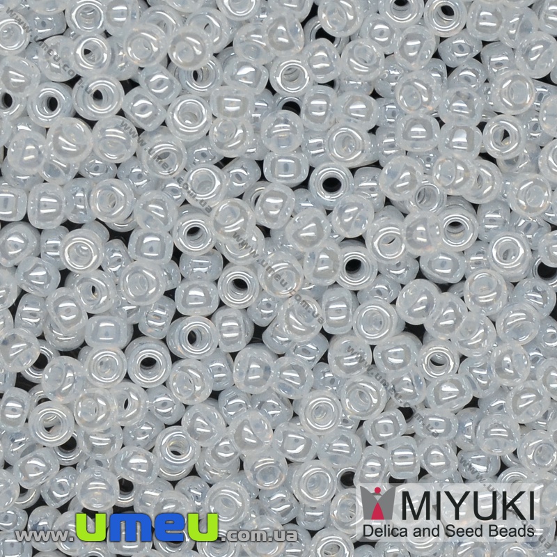 Бісер японський Miyuki круглий RR 11/0 №511, Білий (BIS-036685)
