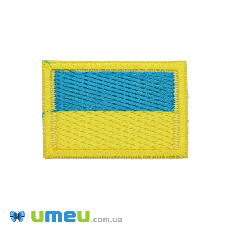 Термоаплікація Прапор України, 4х2,7 см (APL-038276)