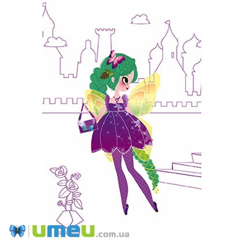 Наклейки модные наряды Janod Маленькие феи (DIF-043493)