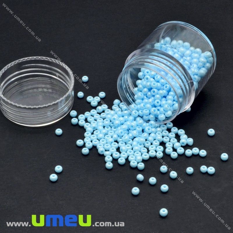 Контейнер пластиковий для зберігання бісеру, 2,5х2,8 см (INS-011665)