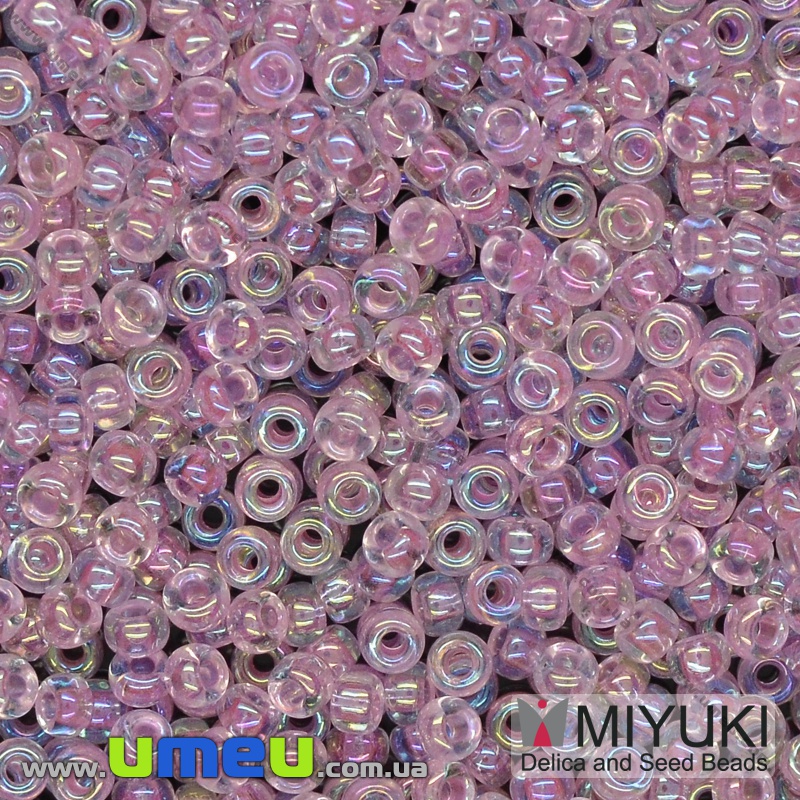 Бісер японський Miyuki круглий RR 11/0 №270, Рожевий (BIS-036667)