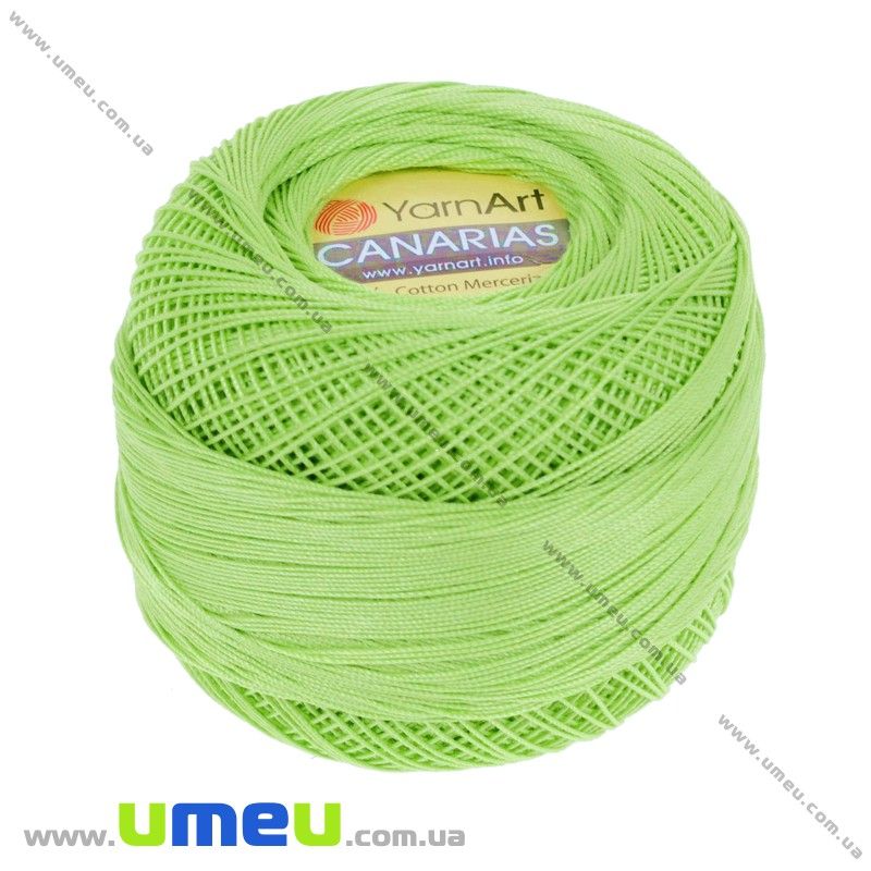 Пряжа YarnArt Canarias 20 г, 203 м, Салатовая 5352 (YAR-022933)