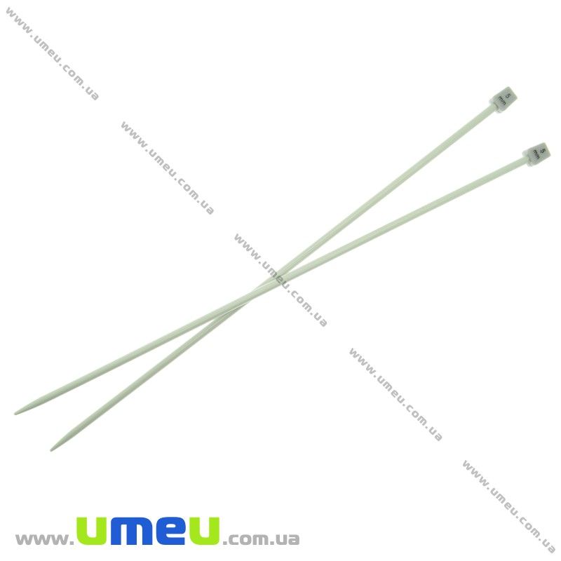 Спиці прямі тефлонові з заглушкою, 5,0 мм, 35 см (YAR-024571)