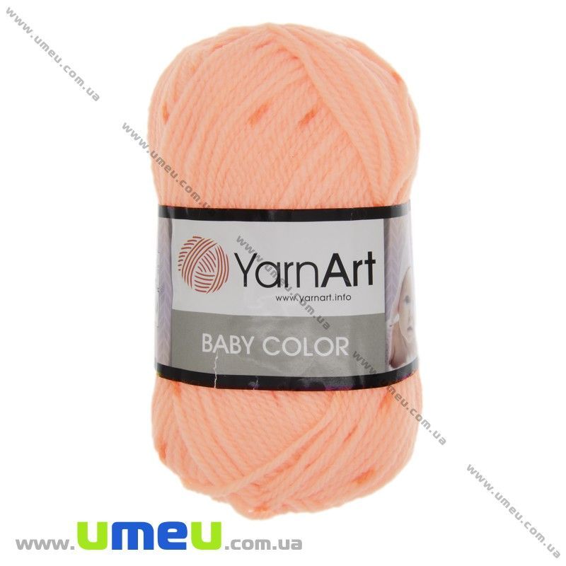 Пряжа YarnArt Baby Color 50 г, 150 м, Персикова 272 (YAR-025289)