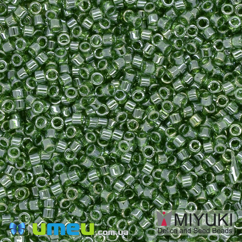Бісер японський Miyuki Delica 11/0 DB1227, Оливковий (BIS-039979)