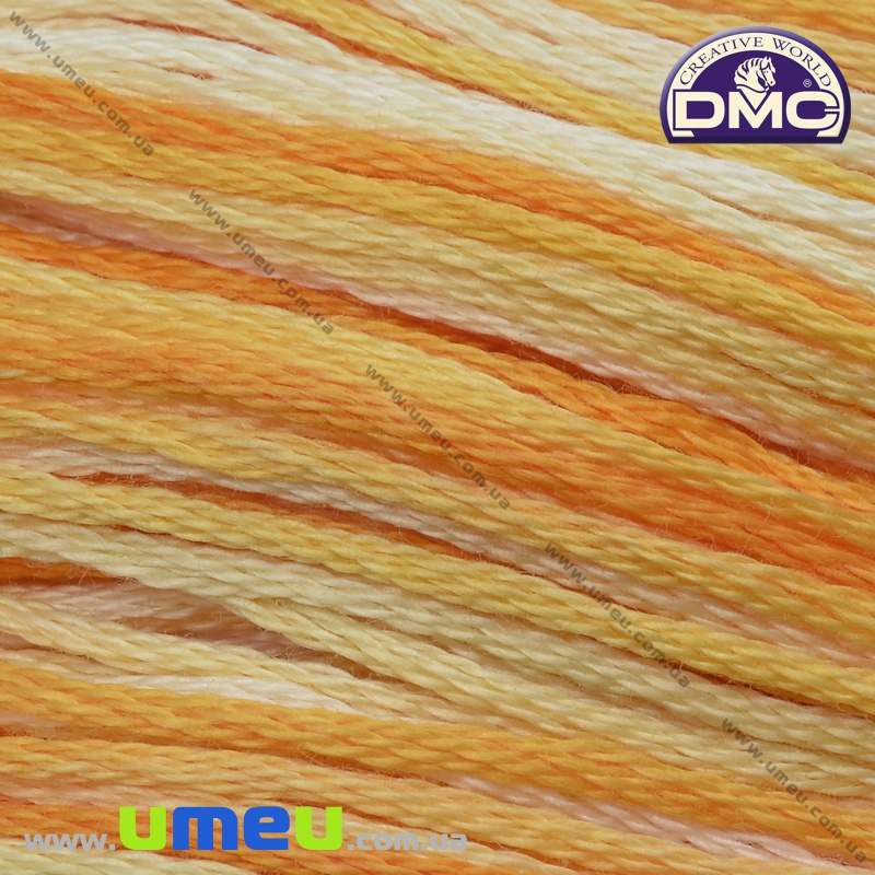 Муліне DMC 0090 Меланж жовтий (DMC-034245)