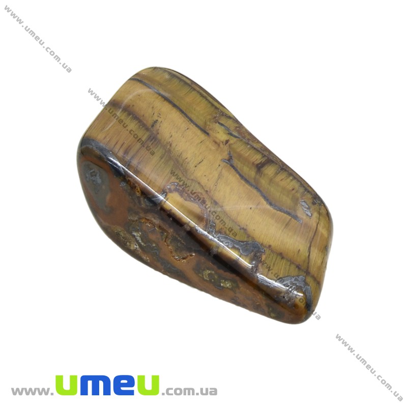 Галтовка Тигрове око, 30х17х11 мм (POD-033276)