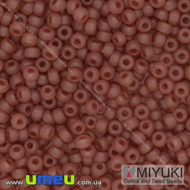 Бісер японський Miyuki круглий RR 11/0 №372, Червоно-коричневий (BIS-036680)