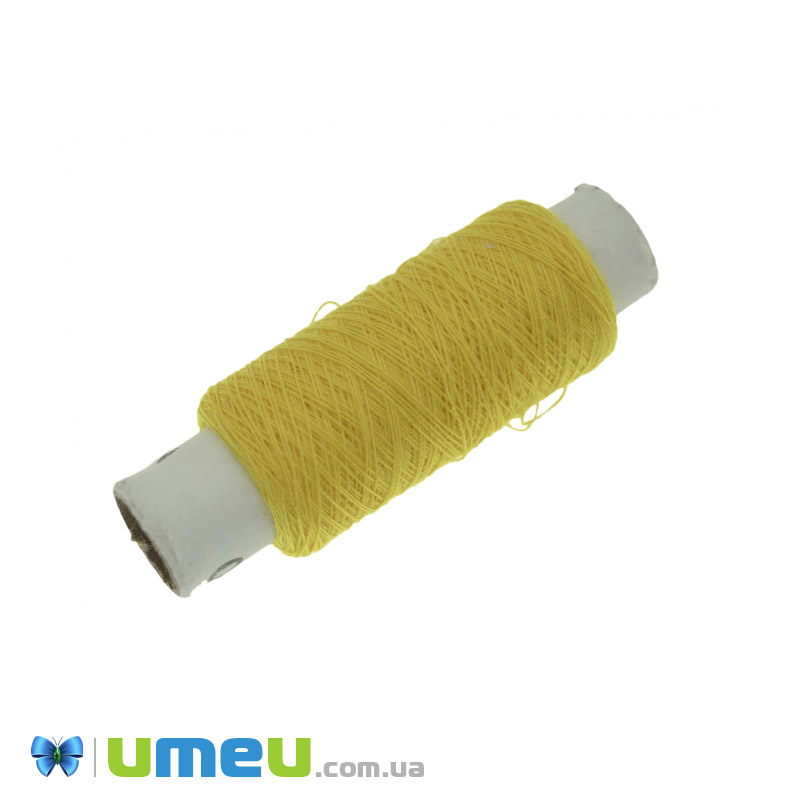 Нить полиэстеровая EVRO №40, Желтая, 200 м (MUL-041174)