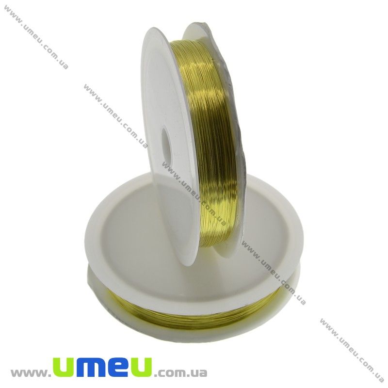 Дріт мідний, 0,25 мм, Золотистий (LES-010241)