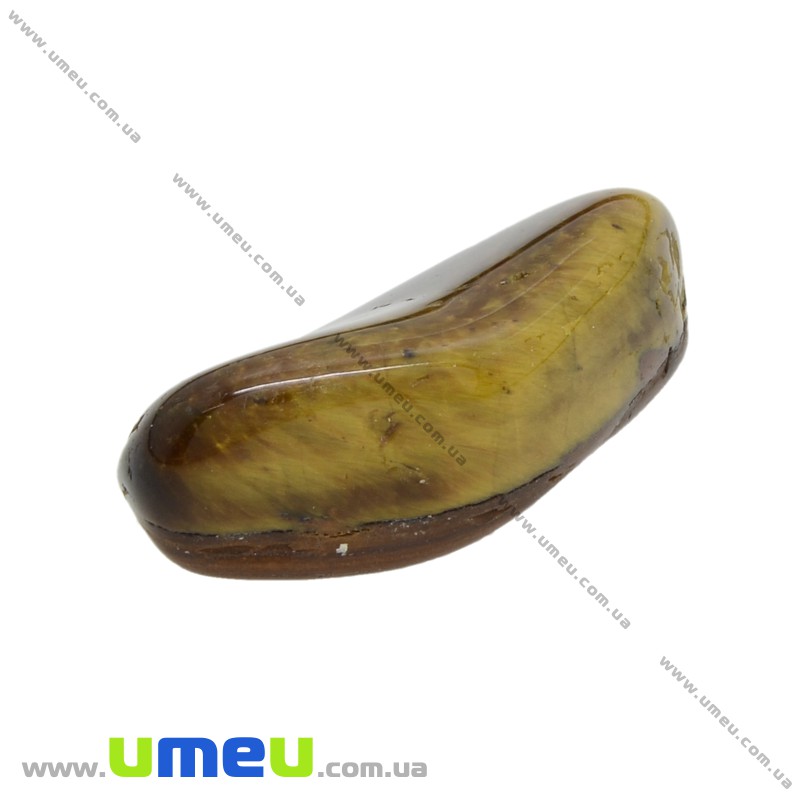 Галтовка Тигрове око, 33х18х13 мм (POD-033280)