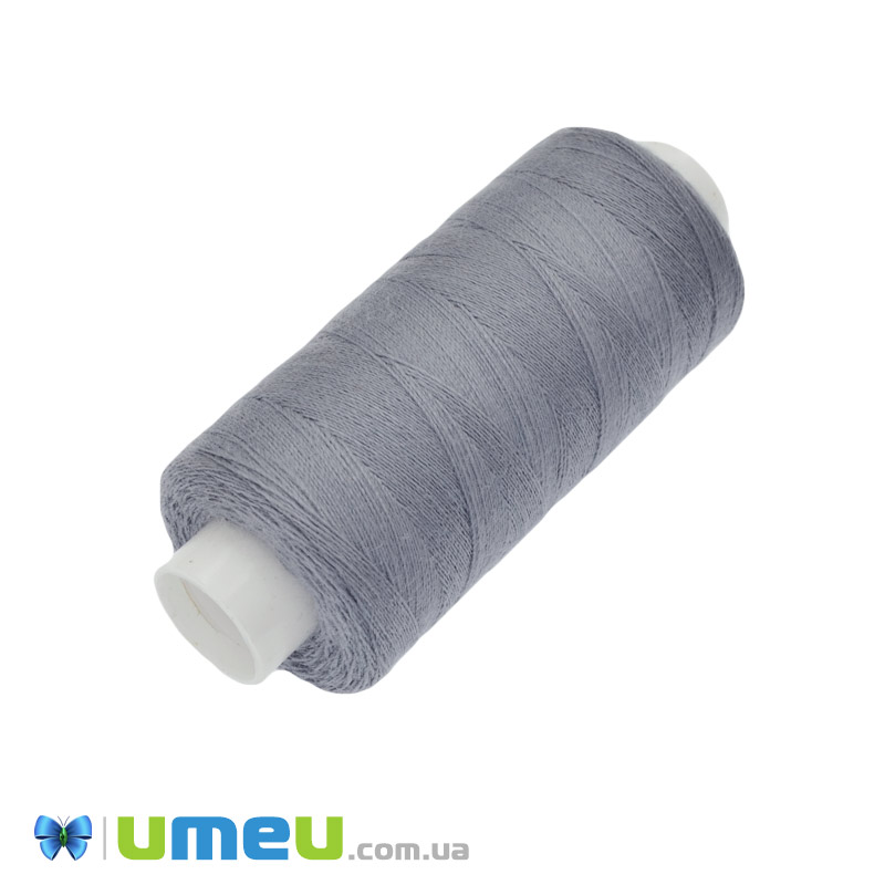 Нить полиэстеровая KIWI №40/2, col.334, Серая, 366 м (MUL-046771)
