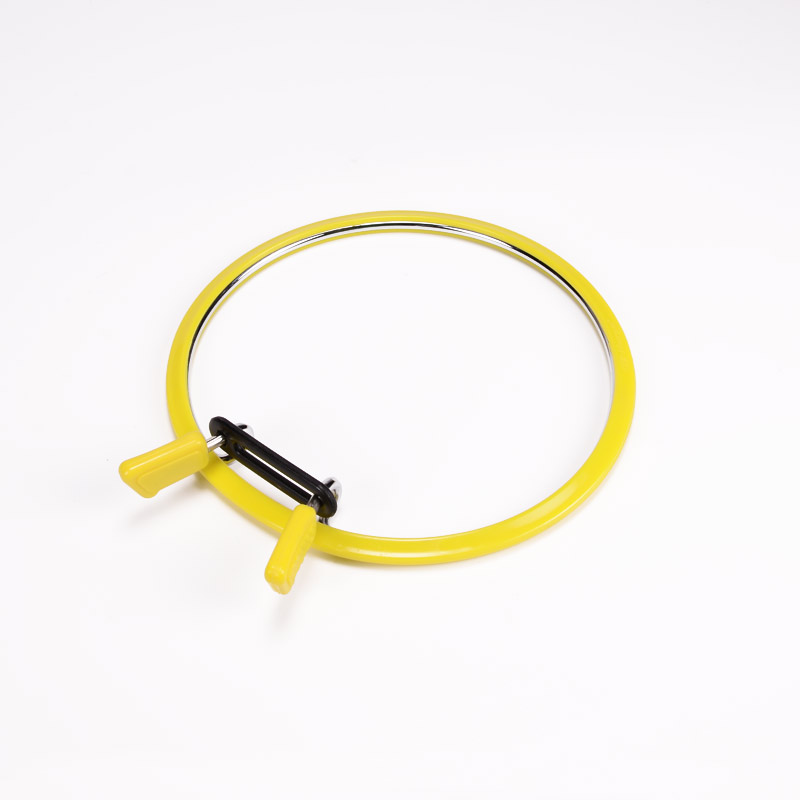 Пяльці NURGE круглі із затискачем 12,5 см, Жовті (MUL-056498)