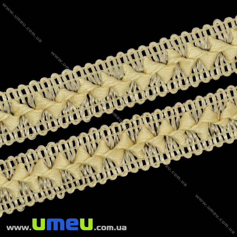 Тесьма Самоса, 18 мм, Бежевая (LEN-029831)