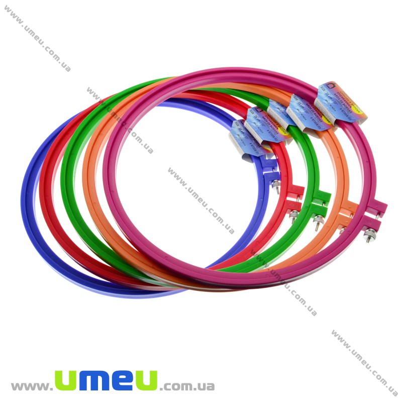 П'яльці пластикові PONY 25 см з металевим гвинтом (MUL-018749)