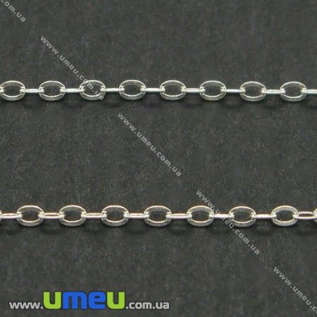 Ланцюг Срібло (925 проба), 2х1,6 мм (SER-004407)