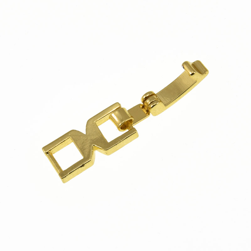 Застібка, 19х6 мм, Латунь з покриттям 18 kt (ZAM-060858)