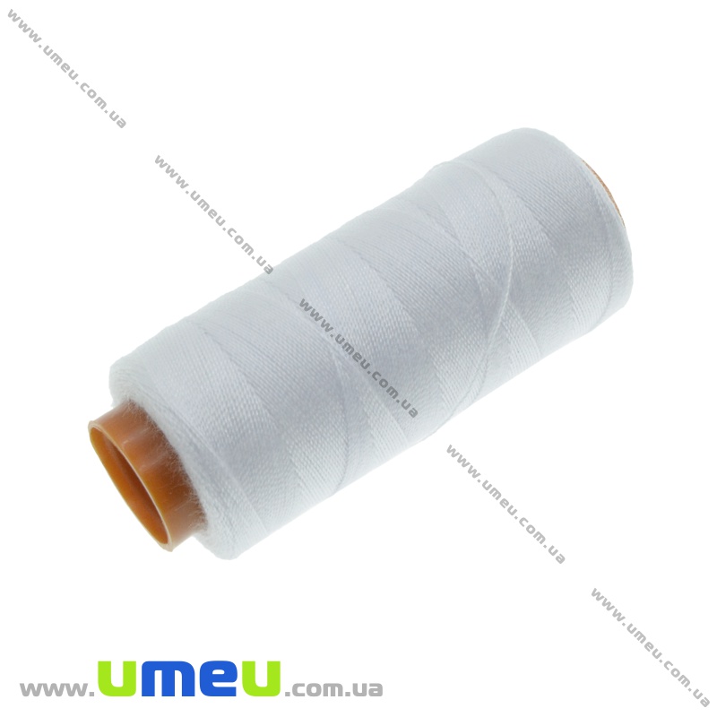 Нить армированная Барва, 28/2, №9999 Белая, 200 м (MUL-035526)