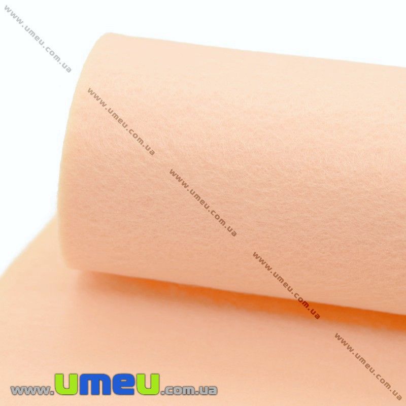 Фетр 1 мм, 20х30 см, 168 Тілесний (FLT-011411)