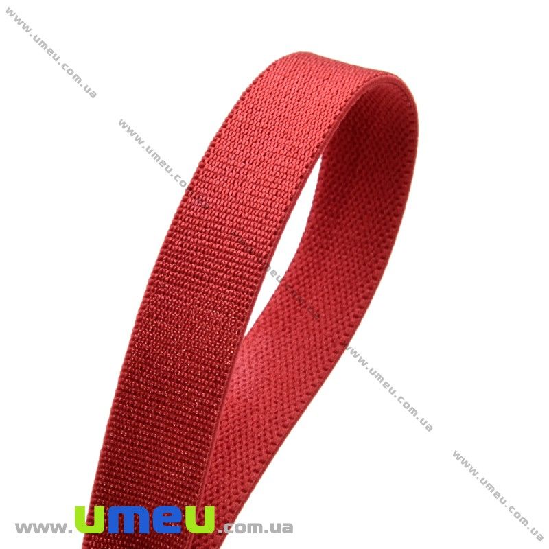 Резинка бретелечна, 10 мм, Червона (LEN-027646)