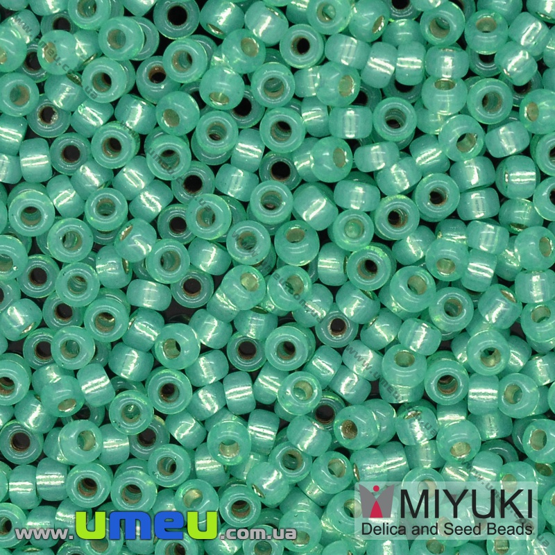 Бісер японський Miyuki круглий RR 11/0 №572, Бірюзовий (BIS-036695)