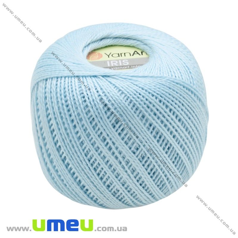 Пряжа YarnArt Iris 20 г, 138 м, Блакитна 925 (YAR-022989)