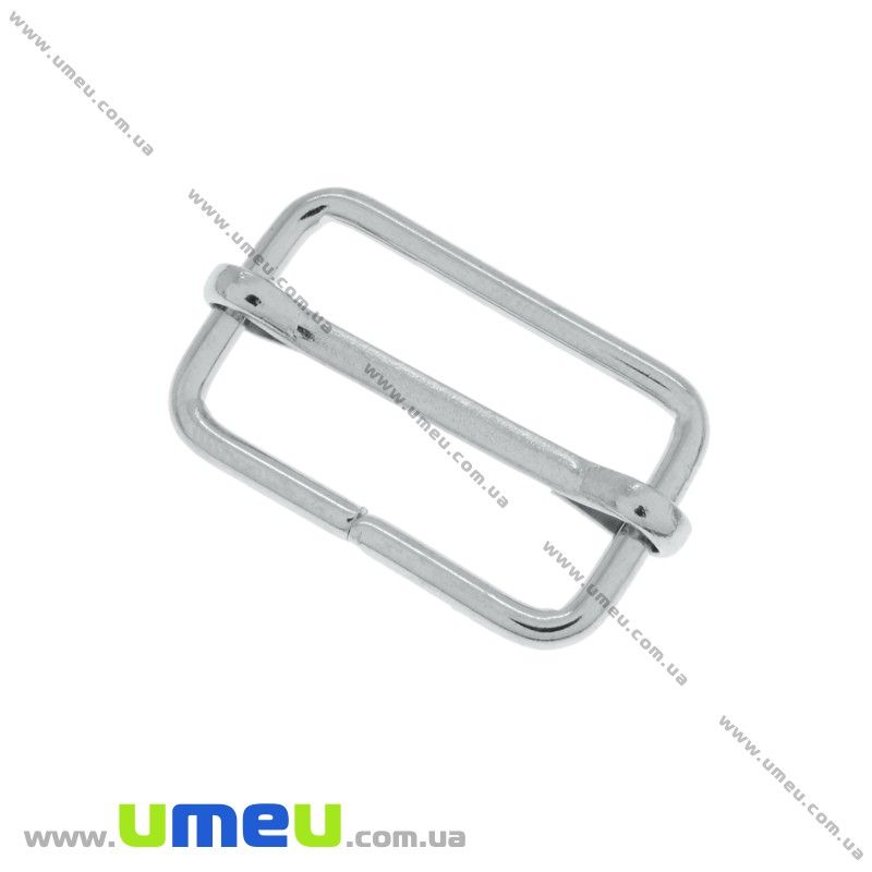 Перетяжка металева для рюкзака, Срібло, 25 мм (SEW-020940)