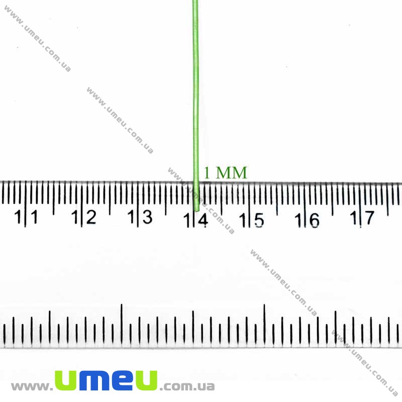 Канитель гладкая 1 мм, Золотистая (KNT-027956)