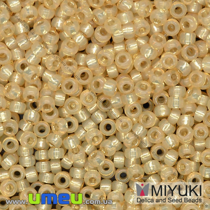 Бісер японський Miyuki круглий RR 11/0 №578, Золотистий (BIS-036699)