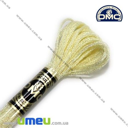 Муліне DMC Pearlescent E746, Кремовий, Перламутровий ефект (DMC-006348)