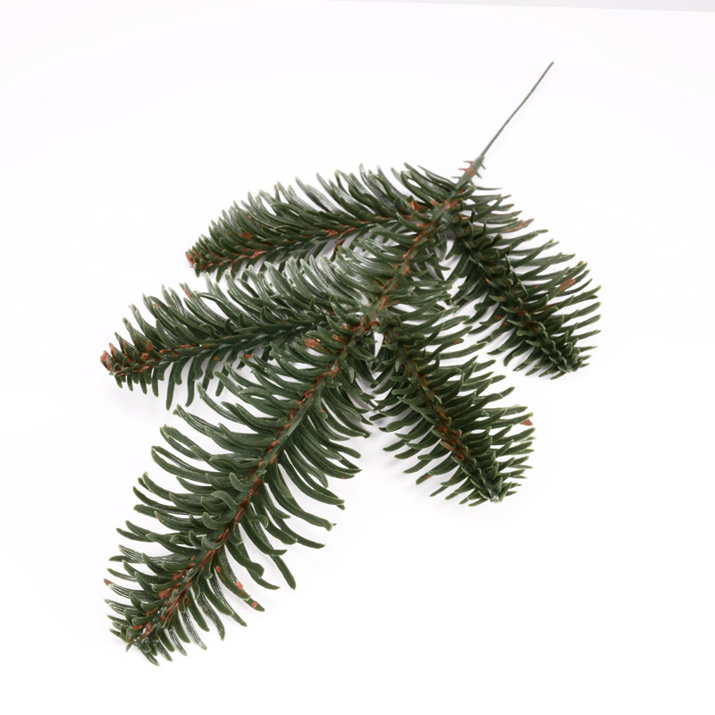 Гілка ялинки Нобіліс одностороння, 20 см, Зелена (DEC-056235)