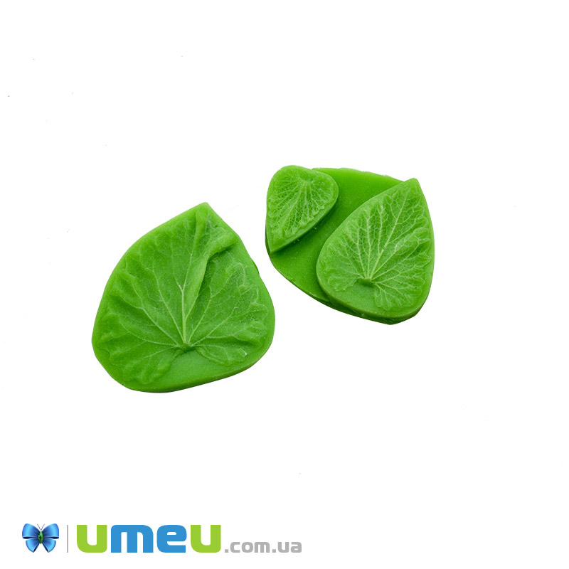 Молд Лист м'ята меліса, 10х4,5 см (FOM-040892)