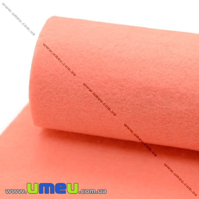 Фетр 1 мм, 20х30 см, 166 Персиковий (FLT-011405)