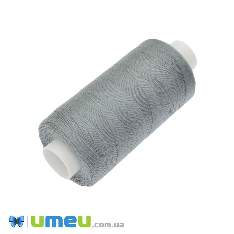 Нить полиэстеровая KIWI №40/2, col.340, Серая, 366 м (MUL-046775)