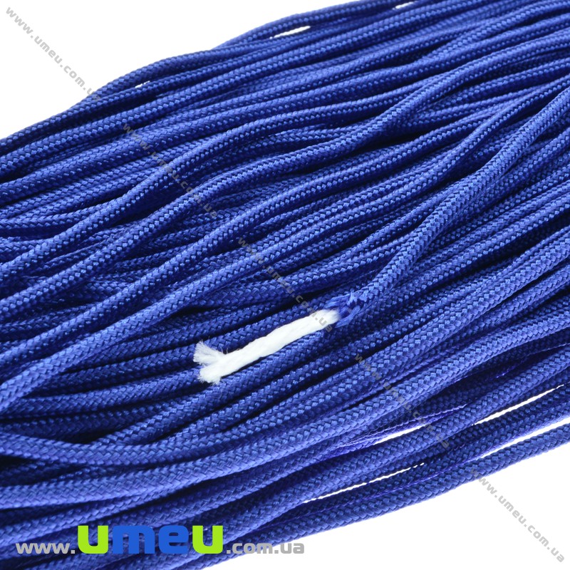 Шнур миникорд 2 мм, Коричневый темный (LEN-020449)