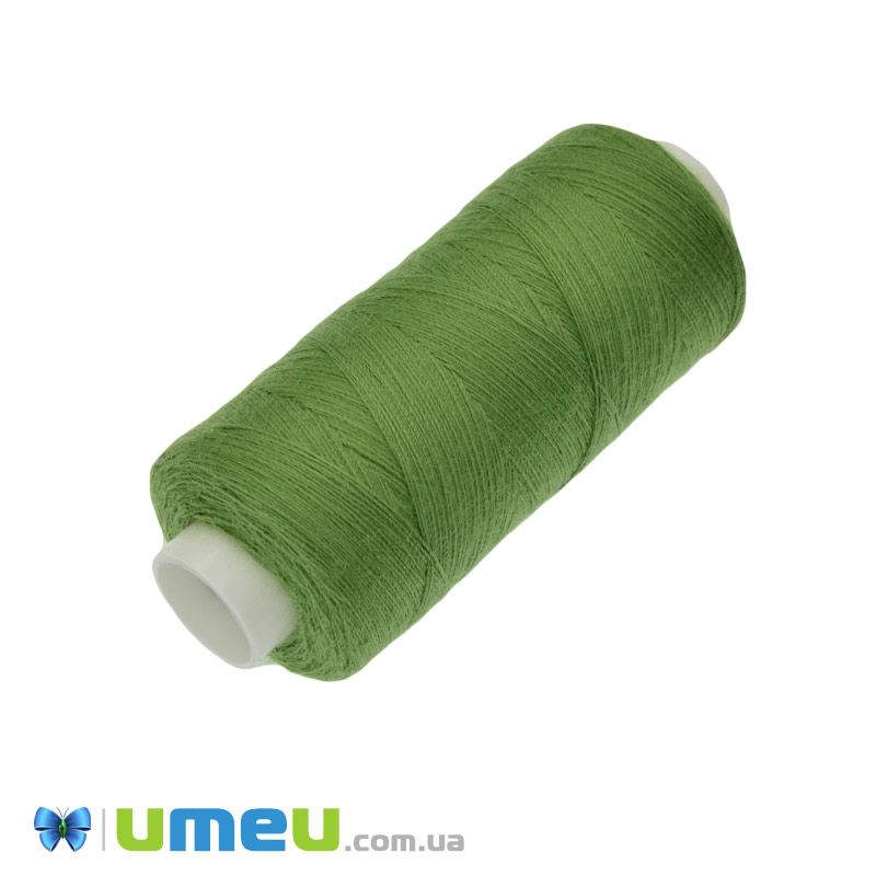 Нить полиэстеровая KIWI №40/2, col.388, Зеленая, 366 м (MUL-046788)