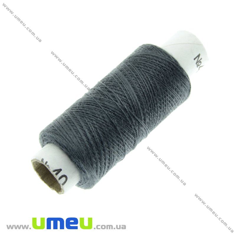 Нитка поліестерова EVRO №40, Сіра, 200 м (MUL-017631)
