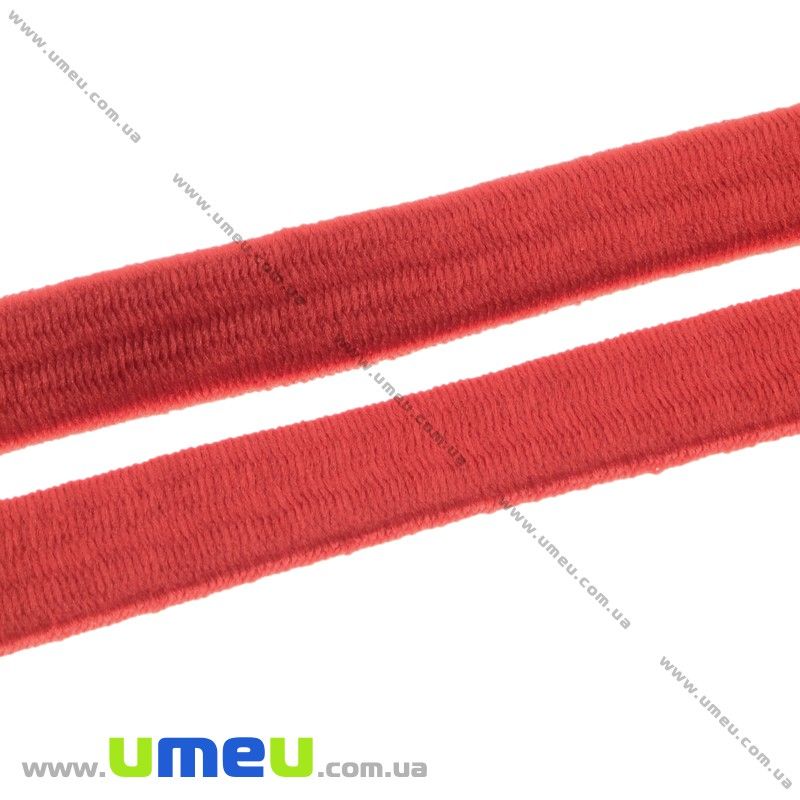 Резинка плоска 10 мм, Червона (LEN-028590)