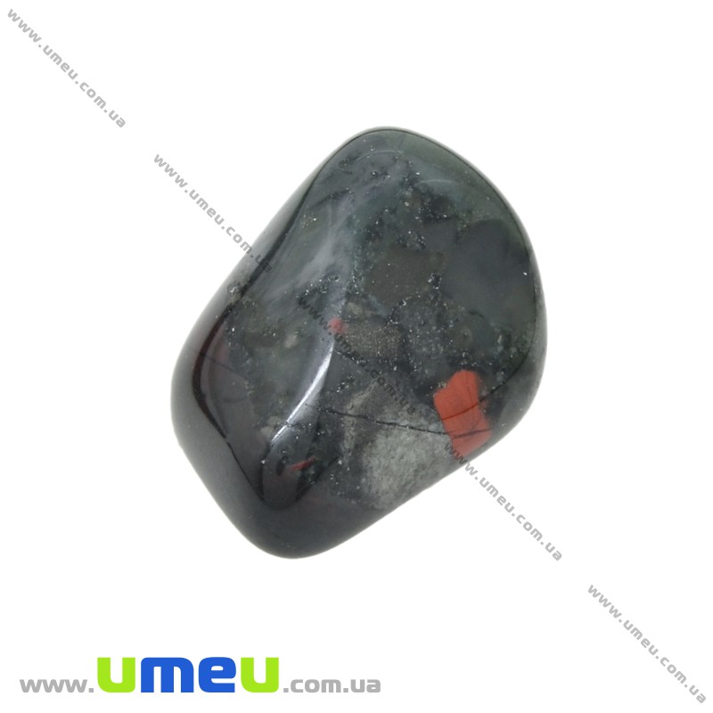 Галтовка Геліотроп, 26х19х15 мм (POD-033249)