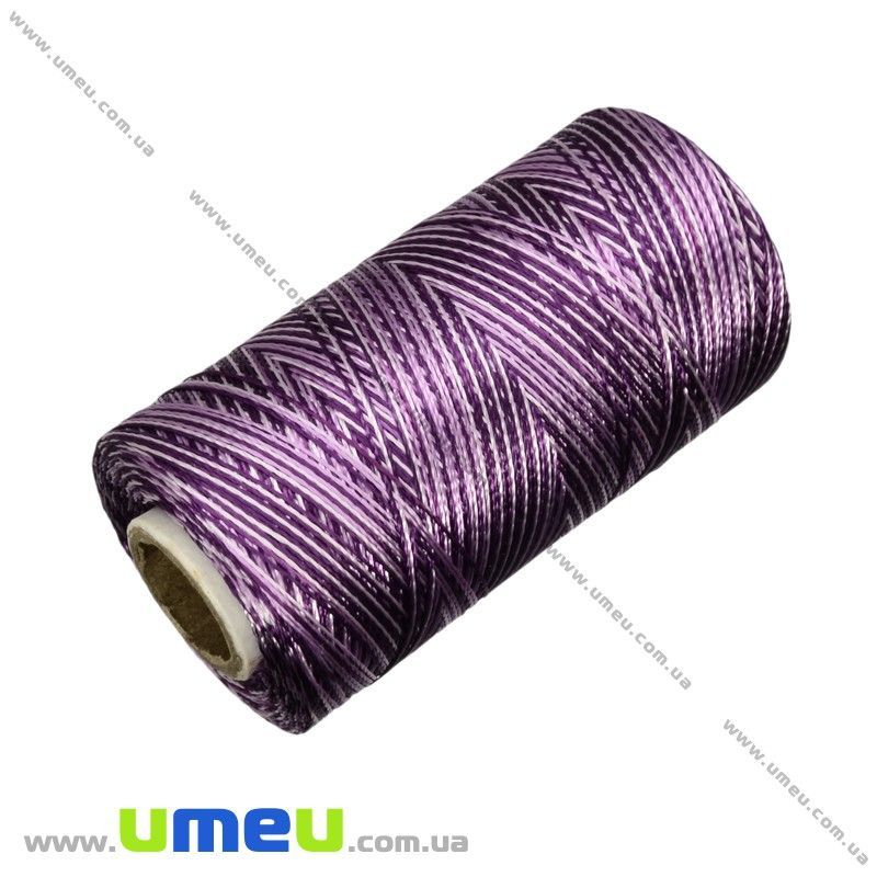 Нитки шовкові Doli меланжеві, Бузкові 212, 500 м (MUL-024009)