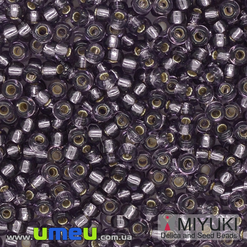 Бісер японський Miyuki круглий RR 11/0 №24, Аметистовий (BIS-036661)