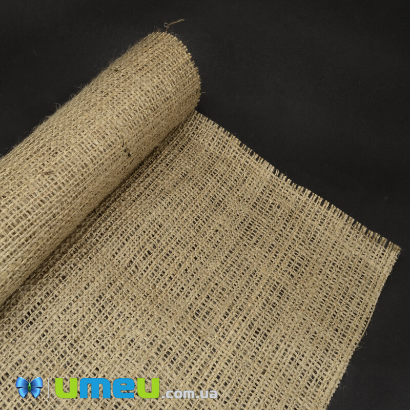 Мішковина джутова, Натуральна, 50х50 см (DIF-042964)