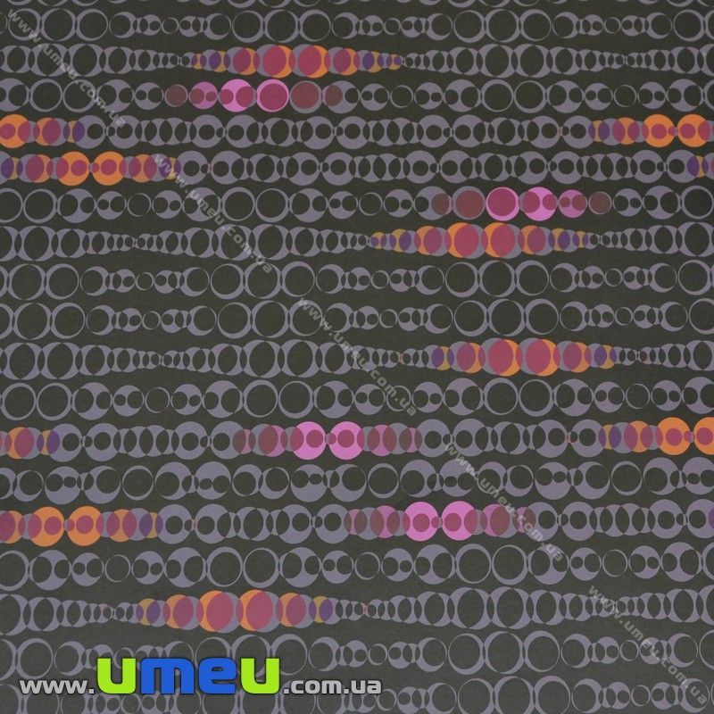 Пакувальний папір Абстракція, Чорний, 73х100 см (UPK-019238)