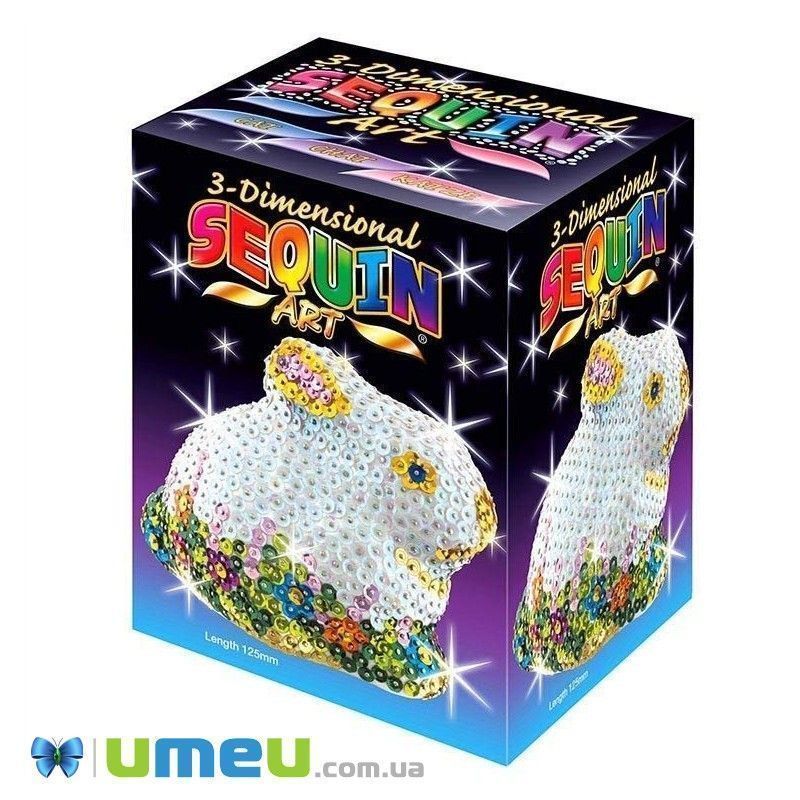 Набір для творчості Sequin Art 3D Кролик (DIF-043479)