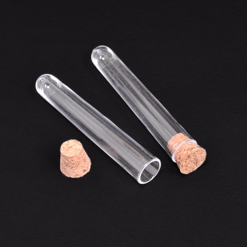 Колба пластикова для зберігання, 8х1,3 см (INS-051114)