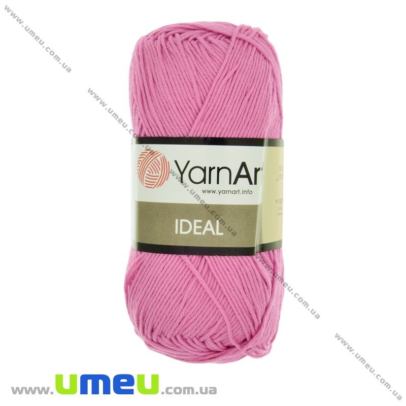Пряжа YarnArt Ideal 50 г, 170 м, Рожева 231 (YAR-025200)