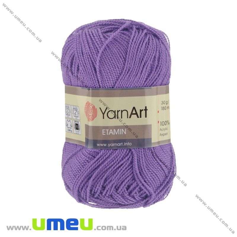 Пряжа YarnArt Etamin 30 г, 180 м, Сиреневая 430 (YAR-023039)