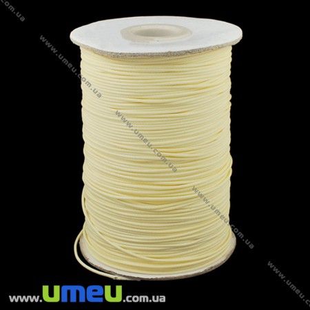 Полиэстеровый шнур, 1,0 мм, Кремовый (LEN-007069)